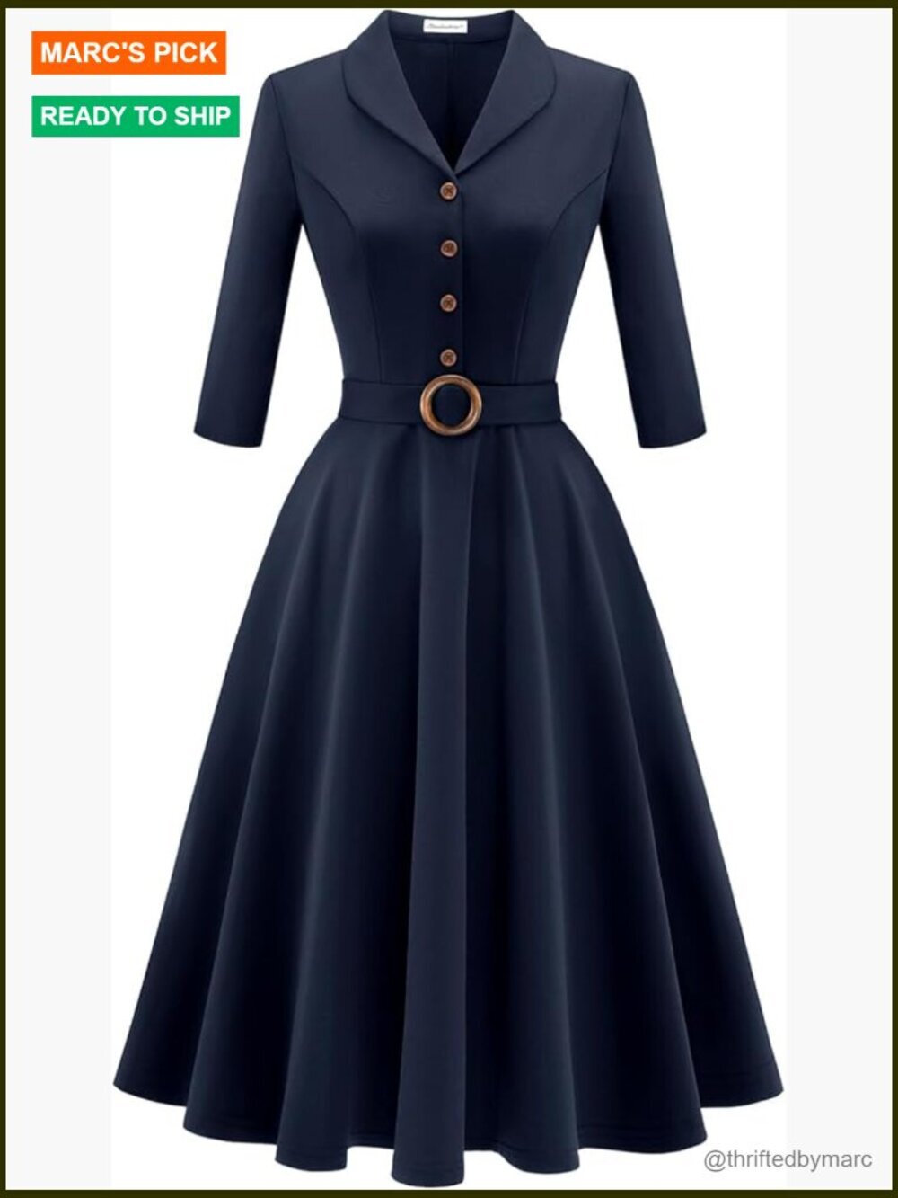 Vintage Tea Party Dress Knee Length Swing Cocktail Dress for Graduation